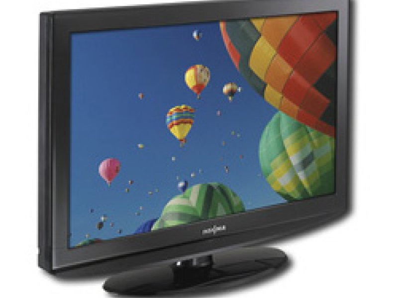 Insignia® - 32" Class 720p Flat-Panel LCD HDTV - High-Gloss Black