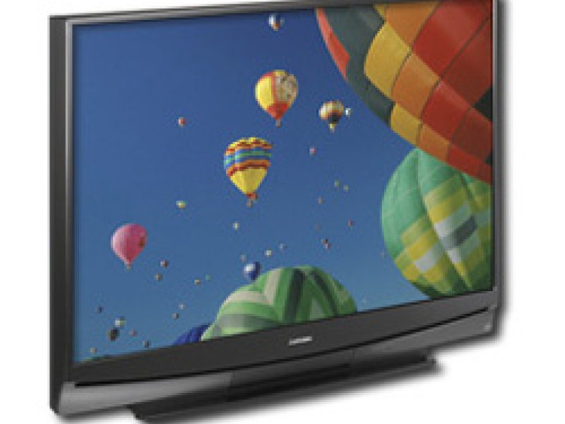 Mitsubishi - 65" 1080p DLP HDTV - Black/Silver